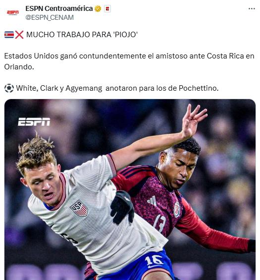 Miguel “Piojo” Herrera sufrió goleada en su debut ante USA: lo que dicen en Costa Rica y el único jugador que lo “enamoró”