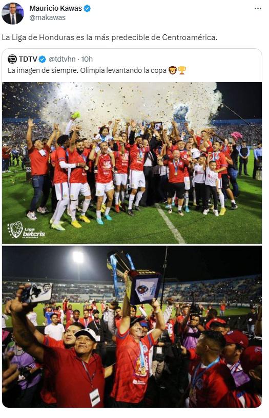 Periodistas hondureños reaccionan tras el título 36 de Olimpia ante Olancho FC: “Liga predecible y pequeña para Troglio”