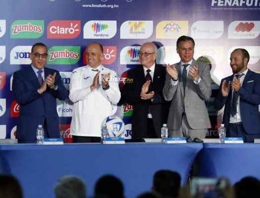 ¿Por qué el 22? Las imágenes de la presentación de Fabián Coito con Honduras