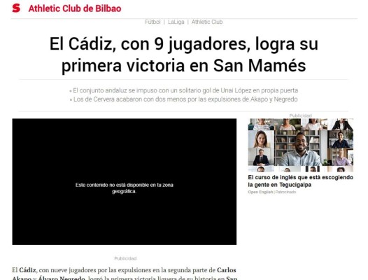 Esto dice la prensa de España sobre el triunfo de Cádiz con gran actuación del 'Choco' Lozano