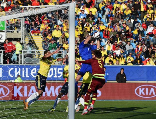 Venezuela vence 1 a 0 a Colombia en su debut en la Copa América