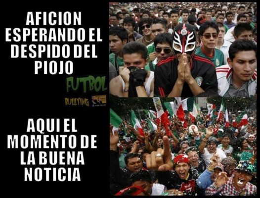 Con memes se burlan de la salida del Piojo Herrera