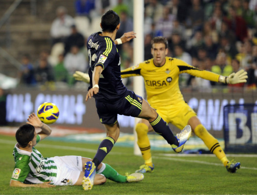 R. Madrid perdió 0-1 ante el R. Betis en la LIGA BBVA