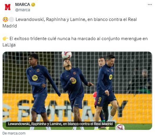 “Ganas de volver a ganarles”: la reacción de la prensa previo al Clásico Real Madrid-Barcelona en el Santiago Bernabéu