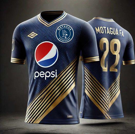Detalles dorados y novedosos colores: Así son los uniformes que diseñan aficionados de Motagua para la temporada 24-25