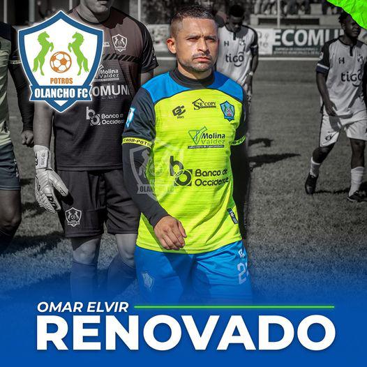 Omar Elvir seguirá un año más como jugador de los Potros de Olancho.