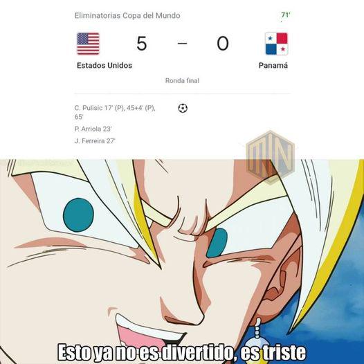 Los memes destrozan a Panamá tras recibir una goleada y decir adiós al Mundial de Qatar 2022