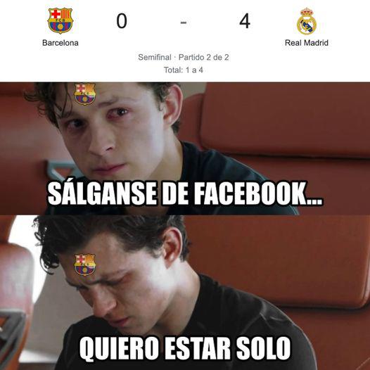 ¡Barcelona es humillado con terribles memes tras ser eliminado por el Real Madrid en la Copa del Rey!