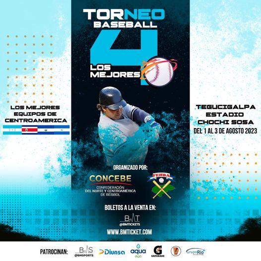 Este es el torneo que se va a disputar del martes 1 al jueves 3 de agosto en Tegucigalpa.