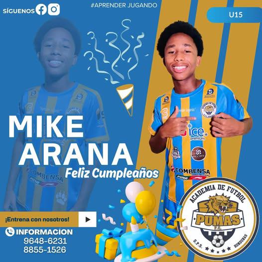 Mike Arana: Creció en barrio violento, jugará con futbolista que admira y lloró con la convocatoria de Honduras