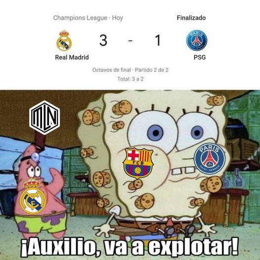 Los memes no perdonan al PSG tras ser eliminados de la Champions League por el Real Madrid