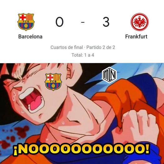 Barcelona fue eliminado de la Europa League por el Frankfurt y los memes destrozan a Xavi Hernández