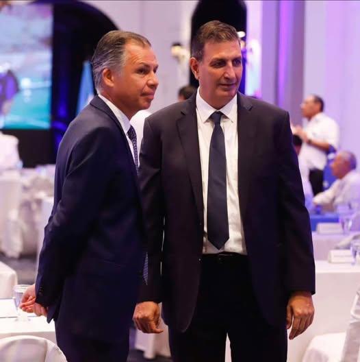 José Ernesto Mejía y Jorge Salomón lleva dos mandatos al frente de la Federación de Fútbol de Honduras.