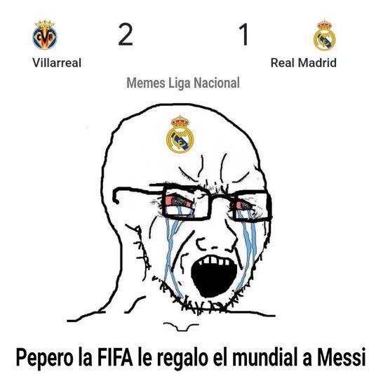 Memes: Así se burlan del Real Madrid tras la derrota ante el Villarreal en la Liga de España