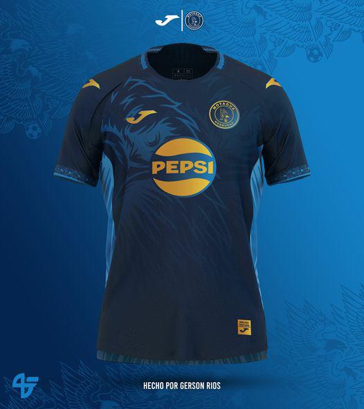 Detalles dorados y novedosos colores: Así son los uniformes que diseñan aficionados de Motagua para la temporada 24-25