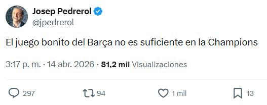 No Negreira, no party y Vergüenza; tramposos: lo que dice la prensa por la caída del Barcelona en Champions