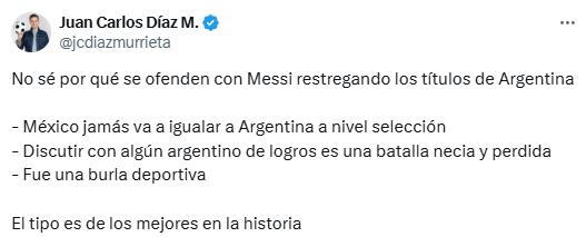 ¿Qué dijo Faitelson? Prensa mexicana reacciona por el gesto de Messi: “Se burla de la afición...”