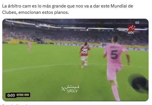Los fantasmas en el Mundial de Clubes, la terrible entrada a Messi y la 'RefCam' se puso en marcha en el Inter Miami-Al Ahly