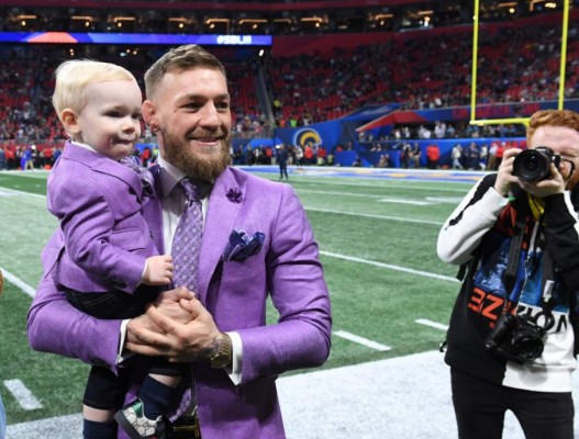 Fotos: Conor McGregor se roba el show y futbolista sorprende en el Super Bowl 2019