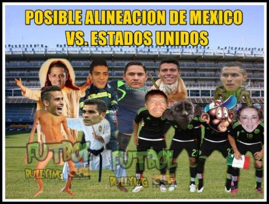 Los MEMES en las redes previo al duelo México-Estados Unidos
