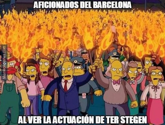 MEMES: Ter Stegen y las burlas que recibió tras su error ante el Levante