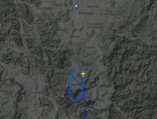 Así se estrelló el avión del Chapecoense