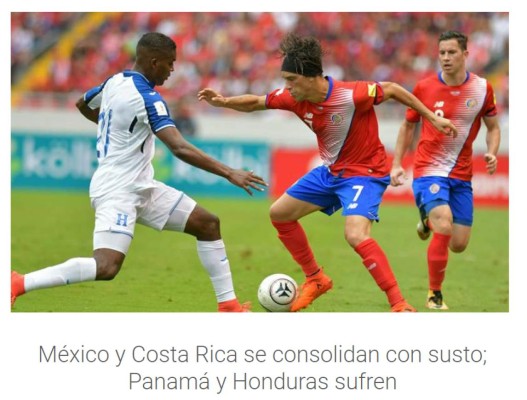 Así amanecieron las portadas tras el polémico empate de Costa Rica contra Honduras