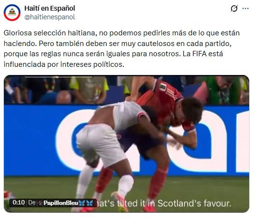 Escándalo en el Mundial: los penales y la roja que reclamó Haití ante Escocia