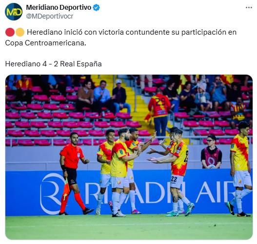 Herediano comió jamón catracho; dando pena: así reacciona la prensa por la caída de Real España en Costa Rica