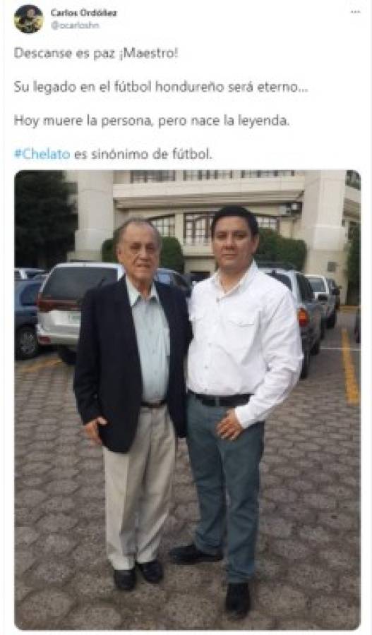 'Se apagó la luz más brillante del fútbol de Honduras': Los desgarradores mensajes tras la muerte de Chelato Uclés