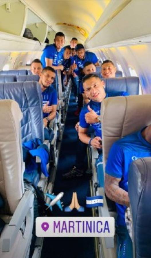 La Selección de Honduras viaja a Martinica con el objetivo de traerse una victoria