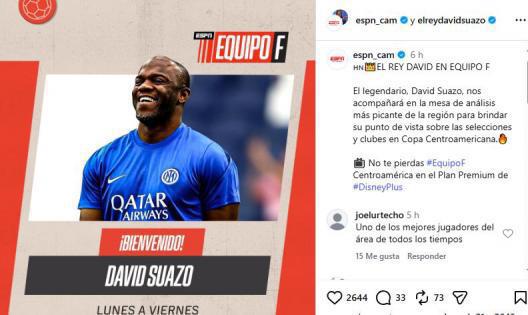 David Suazo sorprende a todos y reaparece: anuncian su 'fichaje' y ya debutó
