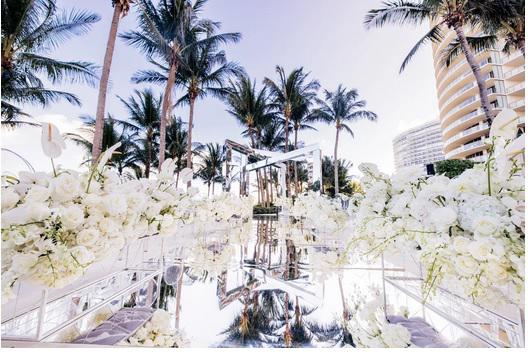 Así fue la lujosa boda de la tenista Sloane Stephens y el delantero estadounidense Jozy Altidore