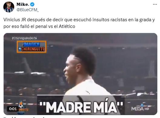 Vinicius erró un penal ante Atlético: los memes se cargan al brasileño tras su horrible disparo