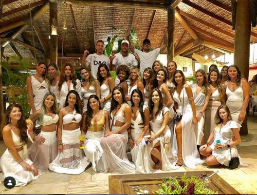 Reciben el 2019: Neymar con 26 mujeres, Zidane en familia ¿Y Dembélé?