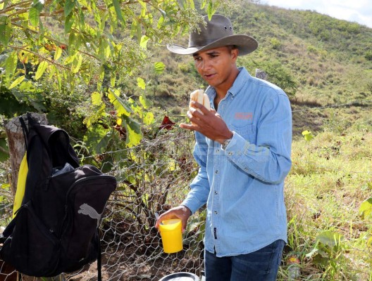 Donis Escober, ganadero: de sombrero y buen jinete; cambió la pelota por el ordeño de vacas