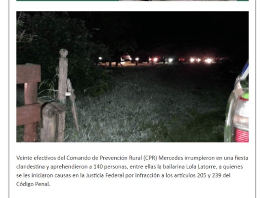 Escándalo: La hija de Diego Latorre, comentarista de ESPN, fue arrestada en una fiesta clandestina