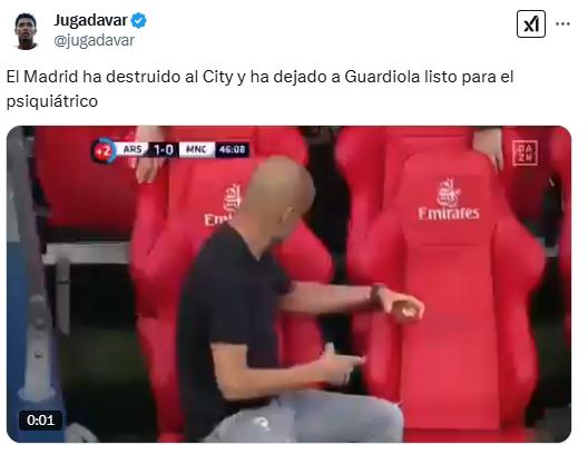 ¡Trituran a Guardiola! Los memes que dejó el triunfo del Real Madrid sobre Manchester City en la Champions