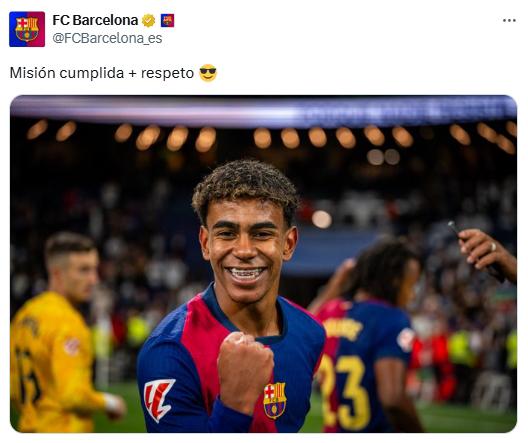 Las ‘burlas’ del Barcelona tras golear al Real Madrid en el Clásico: “Como en el patio del colegio”