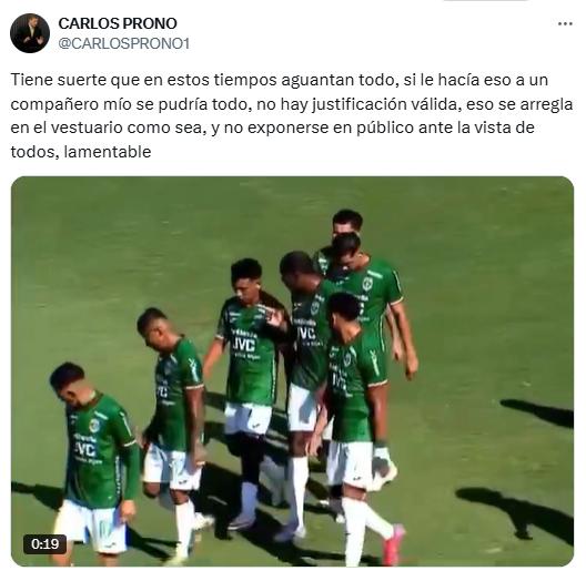 Anangonó agredió a Alexy Vega y la fuerte reacción de la prensa: piden severo castigo y quitarle la capitanía en Marathón