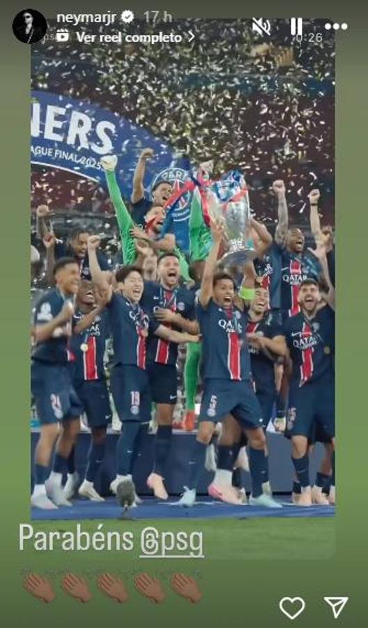 Marcelo le hizo una promesa a Doué tras ganar la Champions... ¡y Neymar la cumple después!