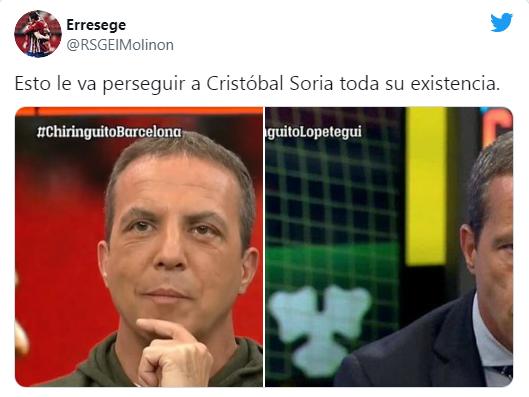 Cristiano Ronaldo y Militao son protagonistas: Los memes que hacen pedazos a Cristóbal Soria tras su operación en el rostro
