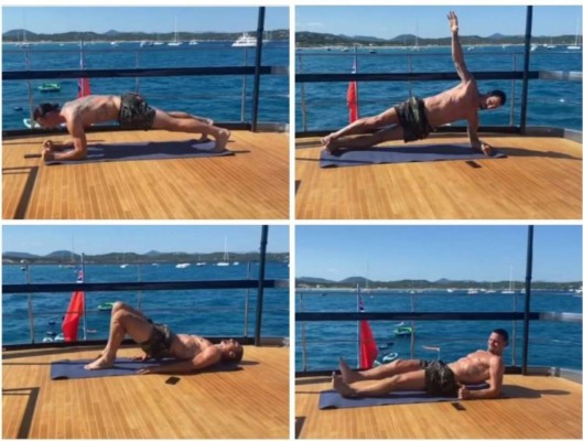 ¿Quién es la rubia? Las vacaciones de Zlatan Ibrahimovic: Yate de lujo y entrenamiento insólito