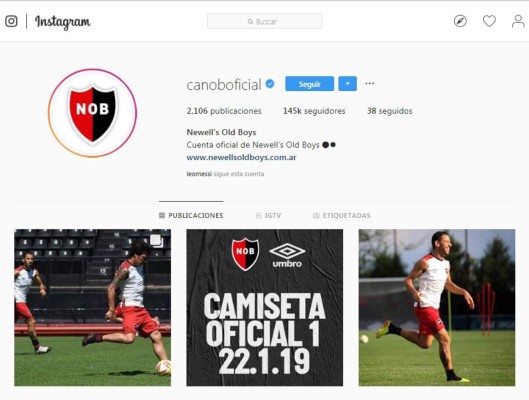 ¡Sorpresa! Messi sigue en Instagram a club en el que milita un jugador hondureño