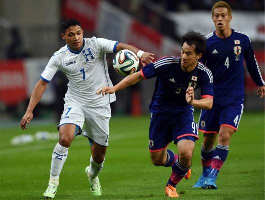 Japón le mete una goleada a Honduras en amistoso