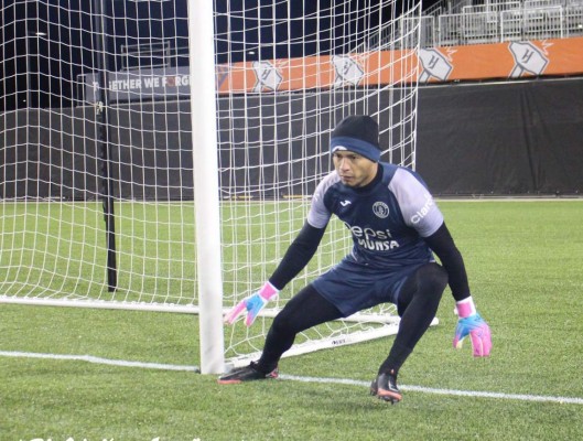 ¡Estaba a -1 grado! Así fue el reconocimiento de cancha del Motagua para el juego con Forge FC