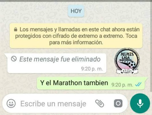 Las mejores burlas para Marathón, Motagua y hasta Real España en la pentagonal