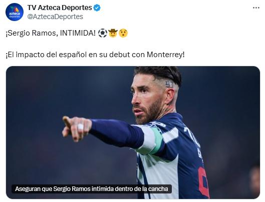 “Puede terminar como delantero”: prensa de México se rinde ante Sergio Ramos tras su debut y Faitelson sorprende