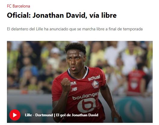 Barcelona eligió al sustituto de Lewandowski: termina contrato y anuncia que se marcha de su club