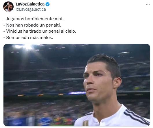 Vinicius erró un penal ante Atlético: los memes se cargan al brasileño tras su horrible disparo